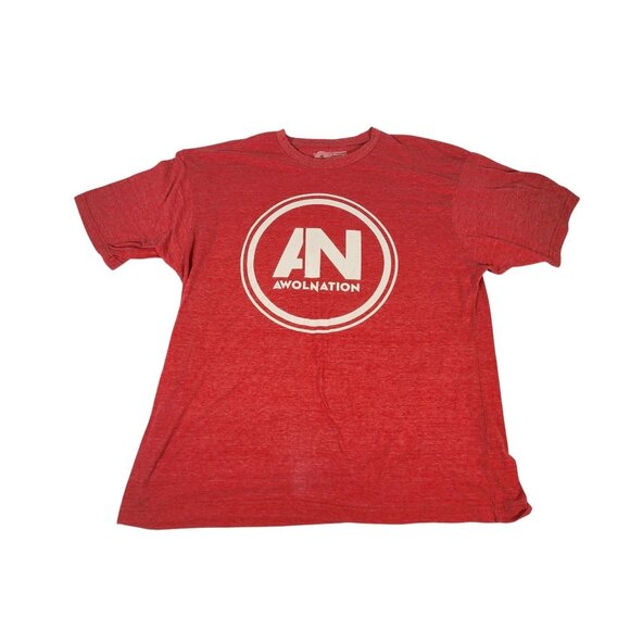 A.W.O.L. Nation Concert T-Shirt by Red Bull Records Adult XL Super Soft - Picture 1 of 4